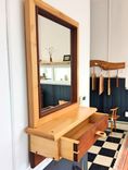 Entryway Mirror (Beech & Mahogany) 2 small