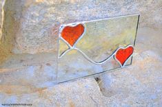 "Diamonds" - Stained Glass Jewelry/Keepsake Boxes 2 small