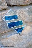 "Diamonds" - Stained Glass Jewelry/Keepsake Boxes 4 small