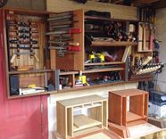African Mahogany And Zebrawood Cabinet With Wenge Trim 4 small