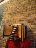 Wenge And Birch Jewlery Box With Vertical Necklace Drawers 5 small