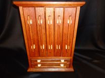 Jatoba Jewelry Box For Necklaces 2 small