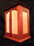 Birdseye Maple And Leopard Wood Jewelry Box For Necklaces 1 small