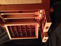 Birdseye Maple And Leopard Wood Jewelry Box For Necklaces 5 small