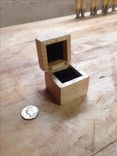 Curly Maple Engagement Ring Box 3 small