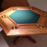 Oak Poker Table 1 small