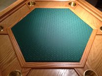 Oak Poker Table 4 small
