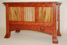 Arts And Crafts Style Blanket Chest With Cedar Bottom 2 small