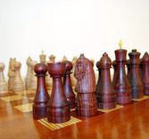 Hand Carved Chess Set Figures 1 small