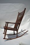 Black Walnut Maloof-Style Rocking Chair 3 small