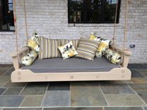 1800'S Swing Beds(Tm) Bed Swing Made In Kiln Dried Cypress Wood 4 small