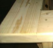 1800'S Swing Beds(Tm) Bed Swing Made In Kiln Dried Cypress Wood 2 small