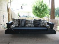 1800'S Swing Beds(Tm) Bed Swing Made In Kiln Dried Cypress Wood 6 small