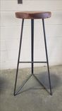 Bar Stool With Walnut Seat 3 small