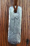 Forged Viking Rune Fire Striker - Charm, Necklace, Keychain, Pendant, 2 small