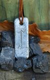 Forged Viking Rune Fire Striker - Charm, Necklace, Keychain, Pendant, 1 small
