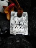 Hand Forged Zodiac Necklace, Pendant, Keychain, Charms 2 small
