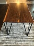 Dining Table,Live Edge Furniture,Black Walnut,Reclaimed,Furniture 2 small