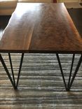 Dining Table,Live Edge Furniture,Black Walnut,Reclaimed,Furniture 6 small