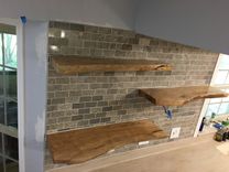 Shelf,Floating Shelf,Wood Shelf,Live Edge,Kitchen,Office,Living Room,Bedroom,Dining Room 3 small