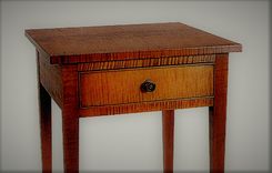 Country Hepplewhite Nightstand 2 small