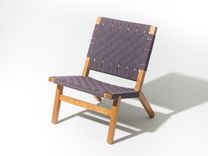 Lounge Chair In Cherry 3 small