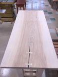 Ash Slab Kitchen Table 2 small