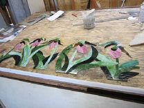 Beveled Doors With Flowers 3 small