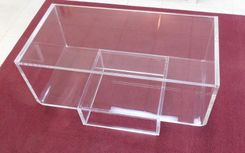 Acrylic "Upside Down" Waterfall Edge Cofee Table - Hand Crafted, Custom Sizing Always Available 6 small