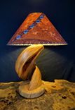 Twisted Juniper Table Lamp Handmade 1 small