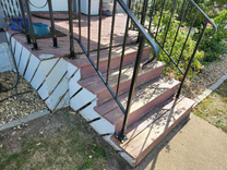 Base Mount To Fix Rusted Out Handrails And Stair Rails With Set Screw Free Shipping 4 small