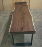 Walnut Slab Bench 2 small