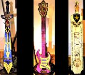 Custom Fraternity Paddle,Guitar Fraternity Paddle,Fraternity Paddles,Sorority Paddles,Man Cave Decor 5 small