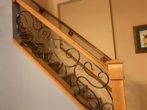 Hand Forged Organic Railing Insert 1 small