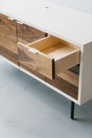 Deskenza - White Lacquer And Walnut 4 small