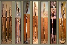 Child Hiking Stick,Wood Anniversary Gift,Retirement Gift 7 small