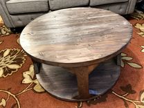 California Coastal Coffee Table - 32" 4 small