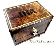 Custom Hand-Made Wooden Gun Box 6 small