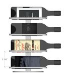 Wine Display - Countertop Series / 8 Bottle Countertop Pillar 5 small