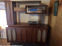 Mid Century Modern Stereo Or Tv  Media Cabinet 2 small