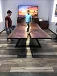 Walnut Live Edge Floating Table 4 small