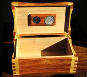 Exotic Hardwood Tabletop Humidor 2 small