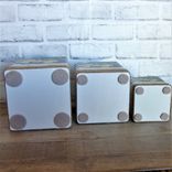 Vintage Lemon Canister Set Lemon Buffalo Check Canister Set 4 small