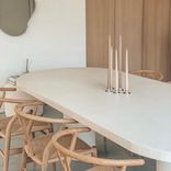 Oval Dining Table 4 small