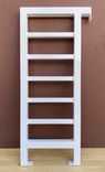 Modern Horizontal Metal Railing; Steel Guardrail; Landing, Loft, Deck, Porch, Balcony Railing 2 small