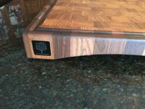 Walnut And Zebrawood Xl Cutting Board 3 small