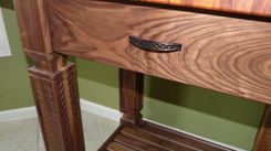 Kitchen Island - Tigerwood/Walnut Butcher Block 3 small