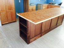 Butcher Block Kitchen Island 1 small