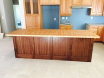 Butcher Block Kitchen Island 3 small