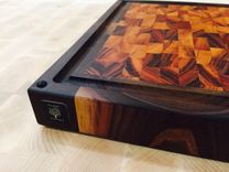 Walnut Tigerwood Cutting Board 1 small